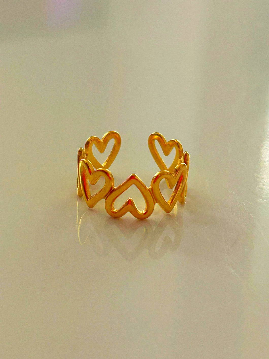 Lei Heart Ring