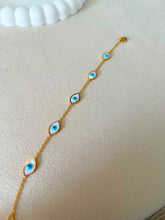 Load image into Gallery viewer, Aliyah Evil Eye Bracelet
