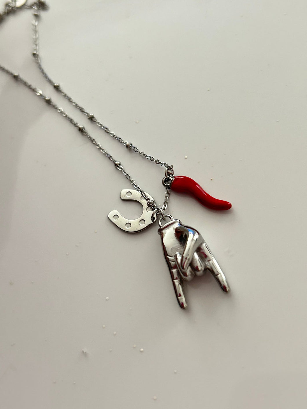 Silver Luck Necklace